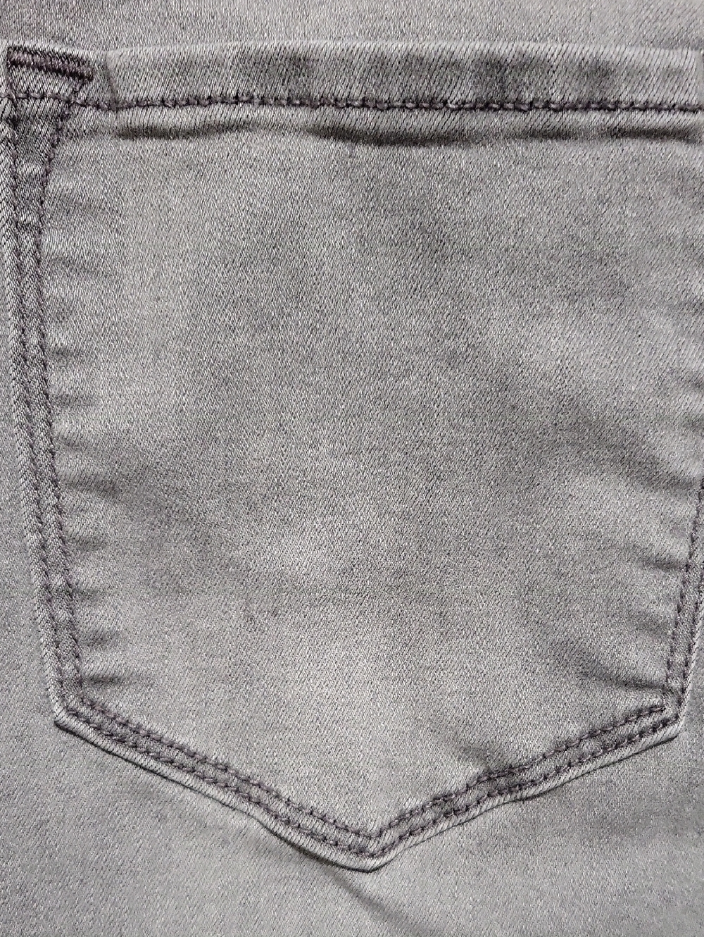 Old Navy Rockstar Mid-Rise Grey Denim Jeans Size 16 - Picture 4 of 7